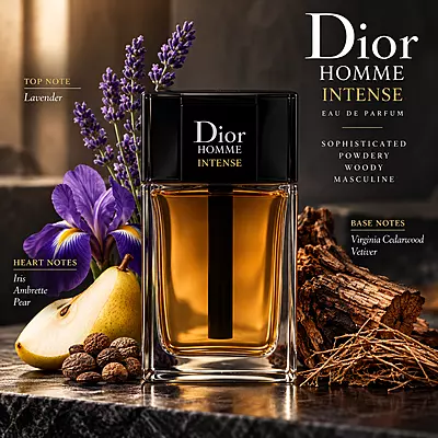 Dior Homme Intense EDP – Notes, Scent Profile & Longevity